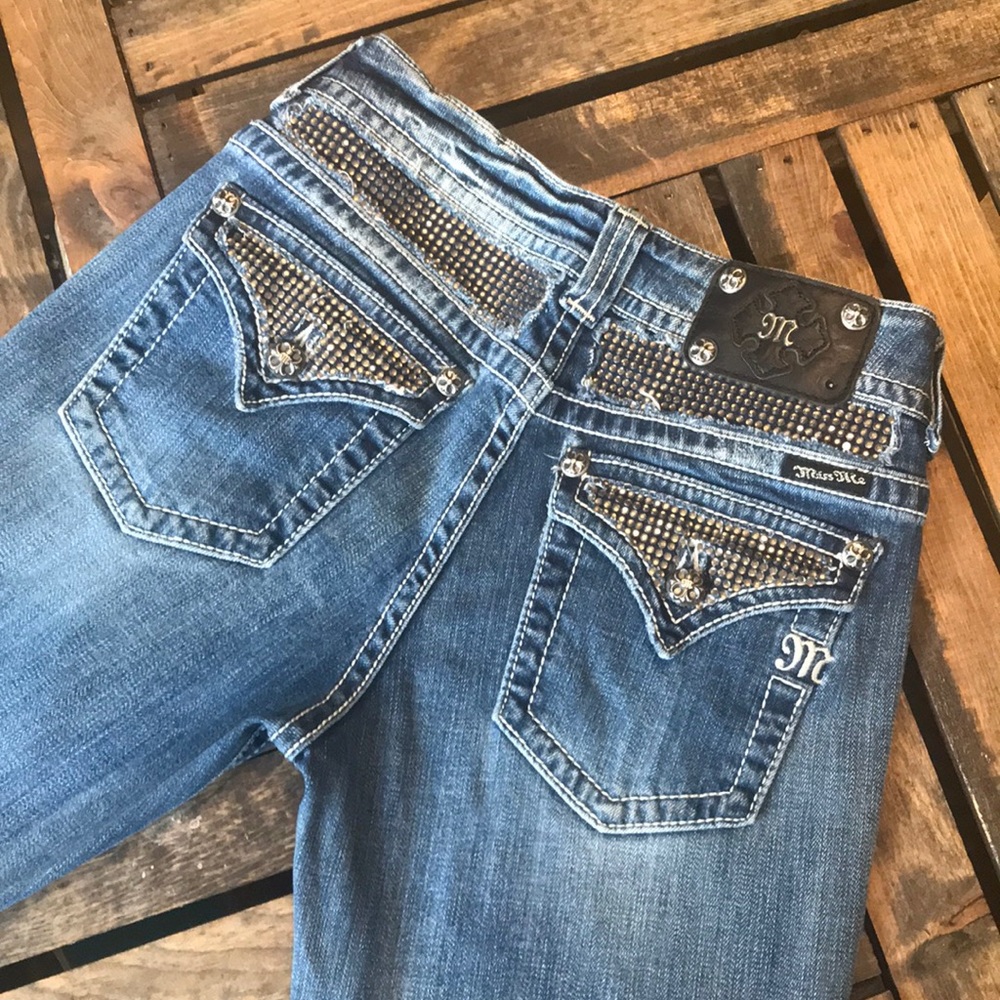 Miss Me Jeans Size W31/L34 Style JP4221R-3